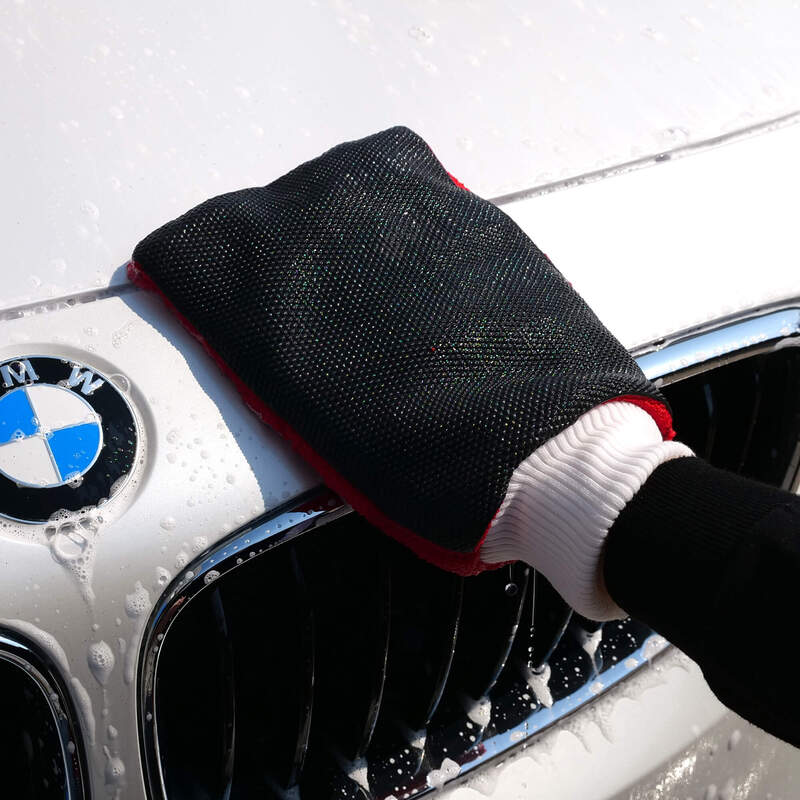 MAXSHINE Fine Grade Microfibre Clay Mitt