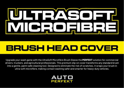 Ultrasoft Microfibre Brush Head Cover