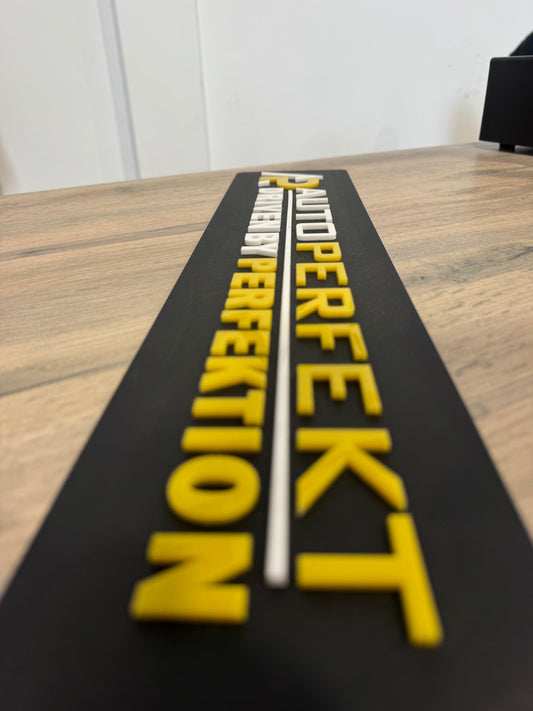 Autoperfekt Driven To Perfektion Show Plates