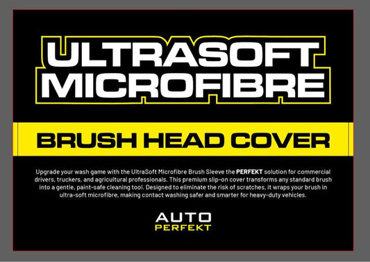 Ultrasoft Microfibre Brush Head Cover