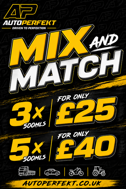 MIX AND MATCH ANY 3x 500mls FOR £25