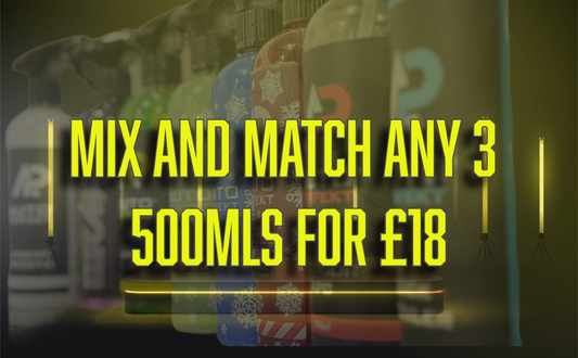 MIX AND MATCH 3 FOR £18