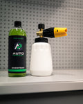 Perfekt Complete Stubby Lance Kit With Snow foam Cannon, and 1L AutoPerfekt Snowfoam